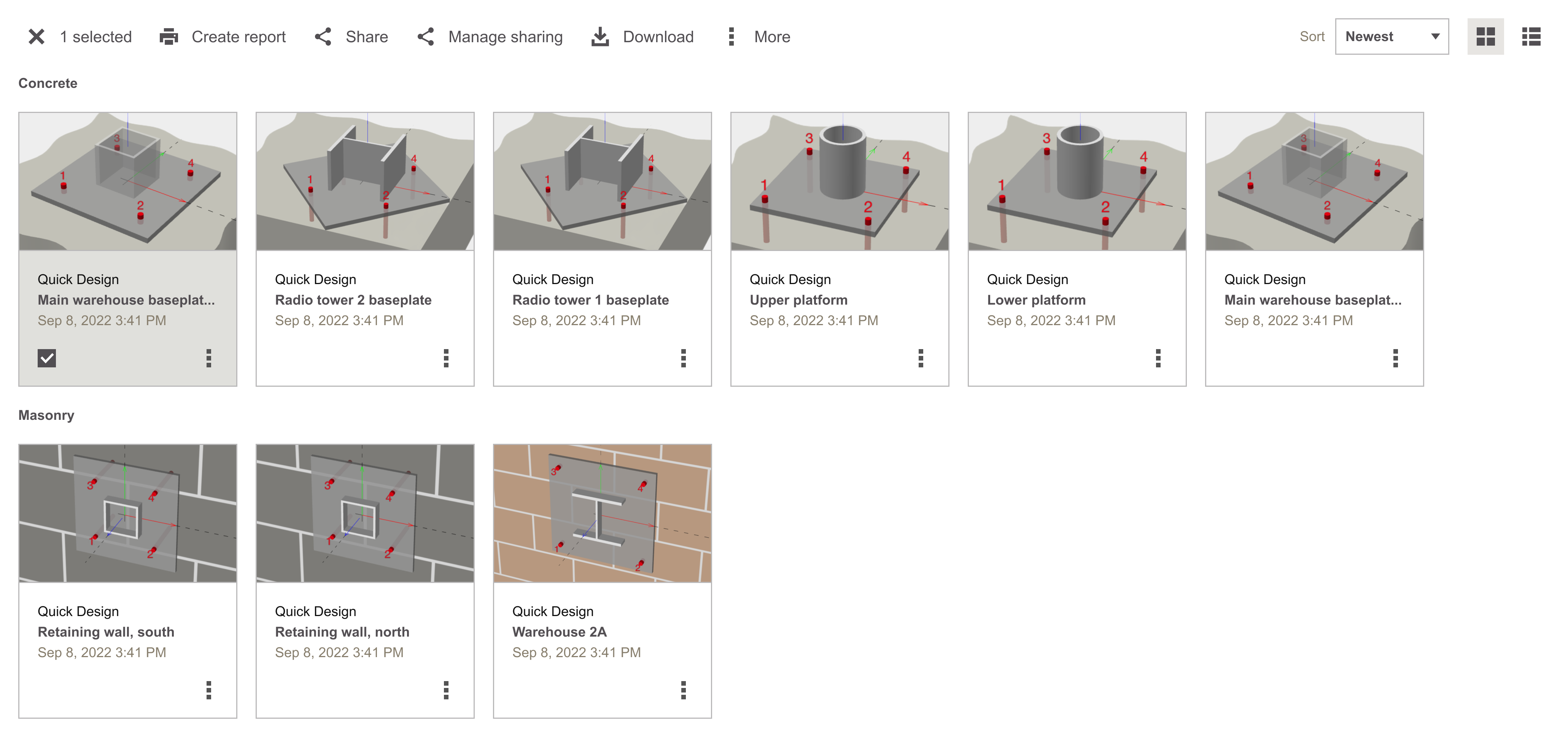 profis-new-grid-view-single-select